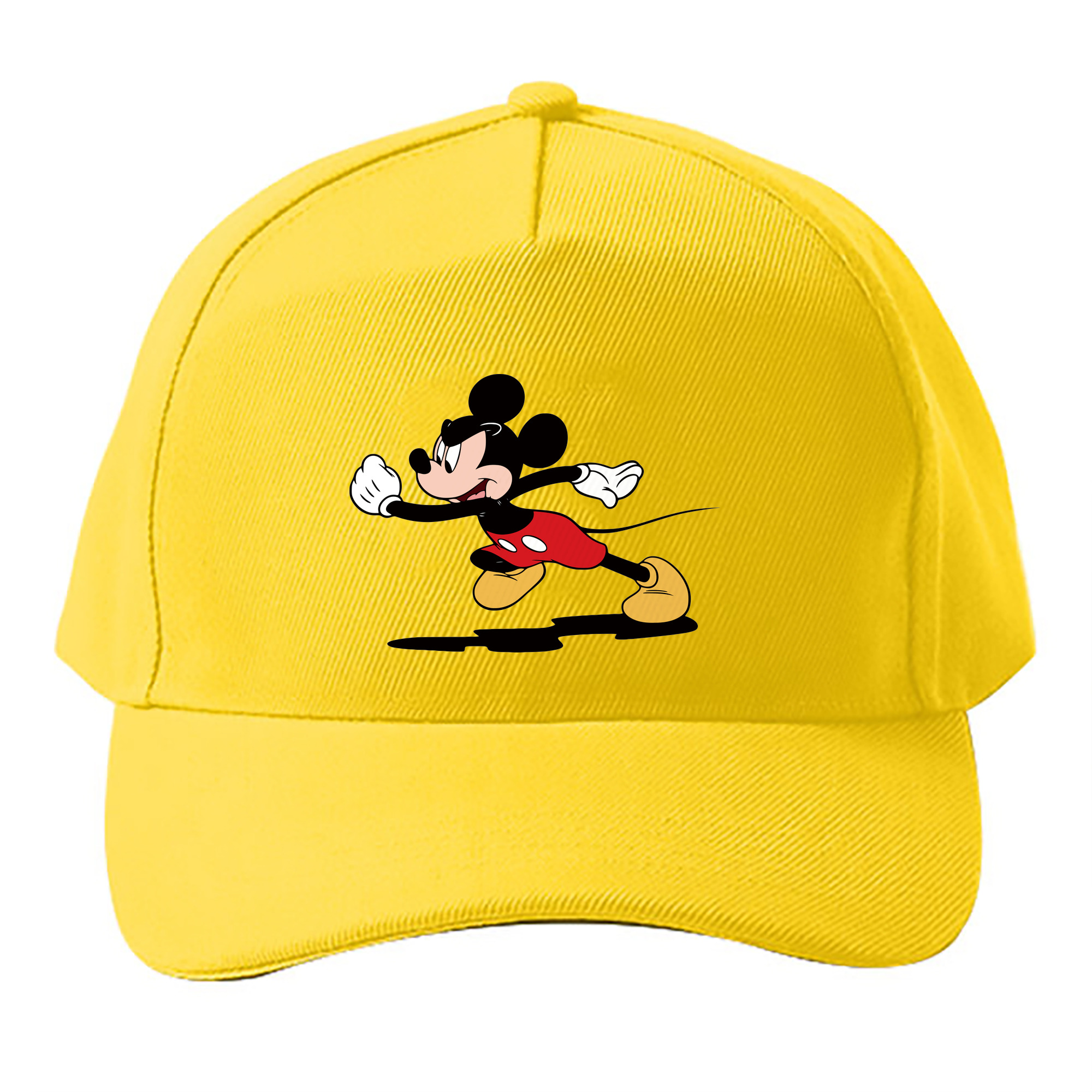 （画像用） ミッキーマウス Mickey Mouse ベースボールキャップ 綿100％ 男女兼用 帽子 スポーツ